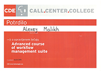 CDE: Advanced cource of workflow management suite CDE: Advanced cource of workflow management suite