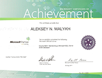 Maintaining a Microsoft SQL Server 2008 Database Maintaining a Microsoft SQL Server 2008 Database